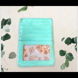 Hobo Euro slide credit card wallet